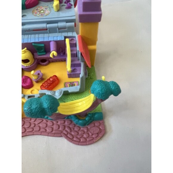 VTG 1994 POLLY POCKET POLLYVILLE KITTY HOUSE COMPACT No People - Picture 7 of 7
